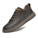 (PAGUE 1 LEVE 2 - PROMOÇÃO EXCLUSIVA) Sapatênis Masculino Em Couro Premium Bravus + BRINDE