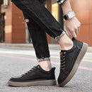 (PAGUE 1 LEVE 2 - PROMOÇÃO EXCLUSIVA) Sapatênis Masculino Em Couro Premium Bravus + BRINDE